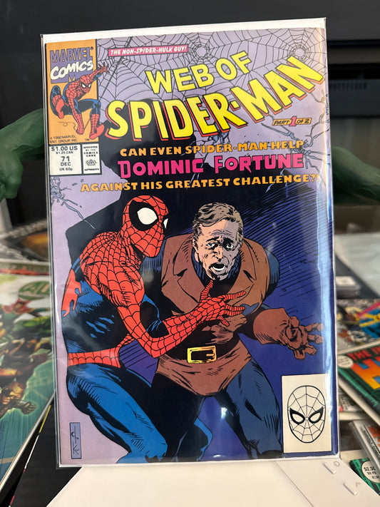 WEB OF SPIDERMAN 71