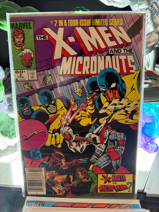 THE X-MEN AND THE MICRONAUTS #2